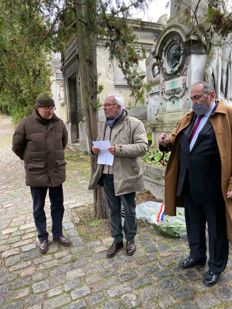 Paul Poirier, trésorier, Nicolas Poirier, président, Bertrand Sabot, vice-président